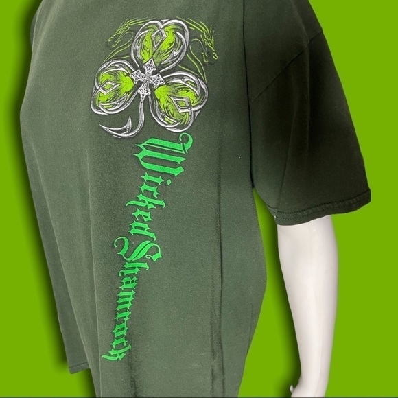𝅺wicked Shamrock Festival Irish T-shirt - Picture 6 of 15